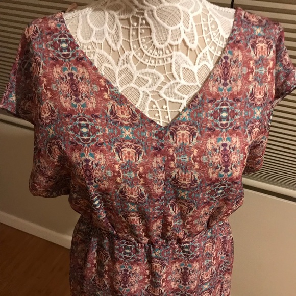 Summer Dress Pink, Teal, Ivory 🎀 - Picture 3 of 8